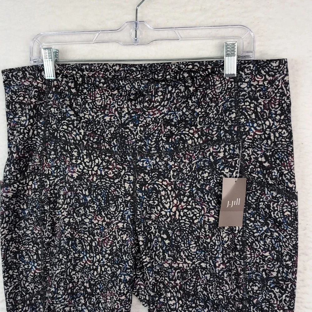 NWT J. Jill Fit Performance High Rise XL Petite Leggings Athliesure Workout Yoga